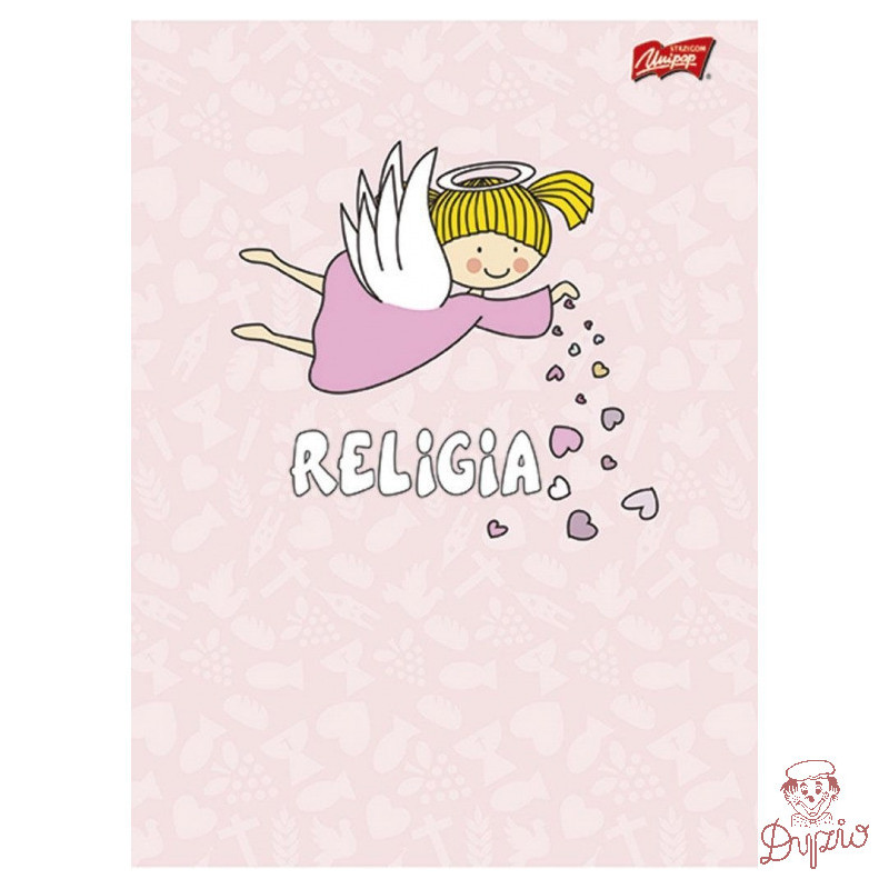 Zeszyt A5 32k kratka cień RELIGIA laminowany UNIPAP