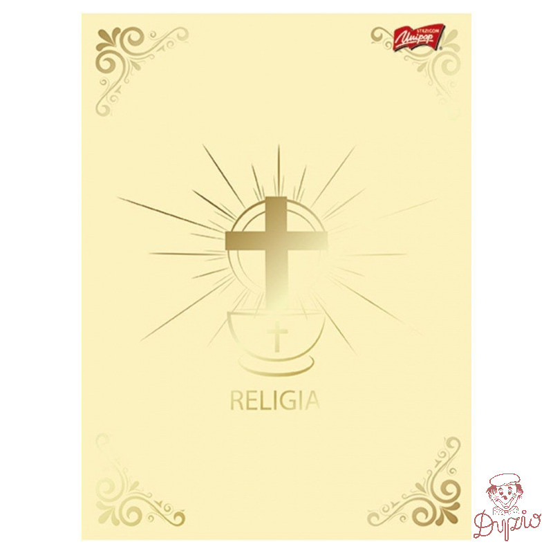 Zeszyt A5 32k kratka RELIGIA laminowany UNIPAP