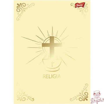 Zeszyt A5 32k kratka RELIGIA laminowany UNIPAP