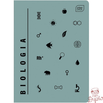 Zeszyt A5 60k kratka BIOLOGIA INTERDRUK