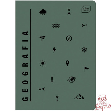 Zeszyt A5 60k kratka GEOGRAFIA INTERDRUK