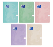 Zeszyt A5 32k linia podwójna kolorowa TOUCH PASTEL 400175319 OXFORD