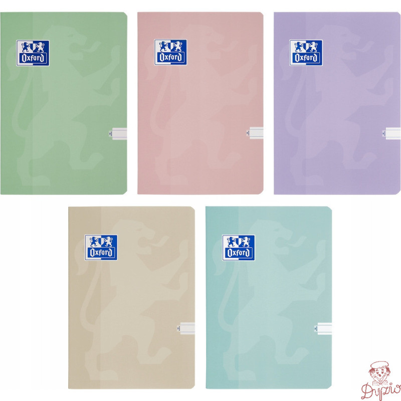 Zeszyt A5 32k linia margines TOUCH PASTEL 400175350 OXFORD