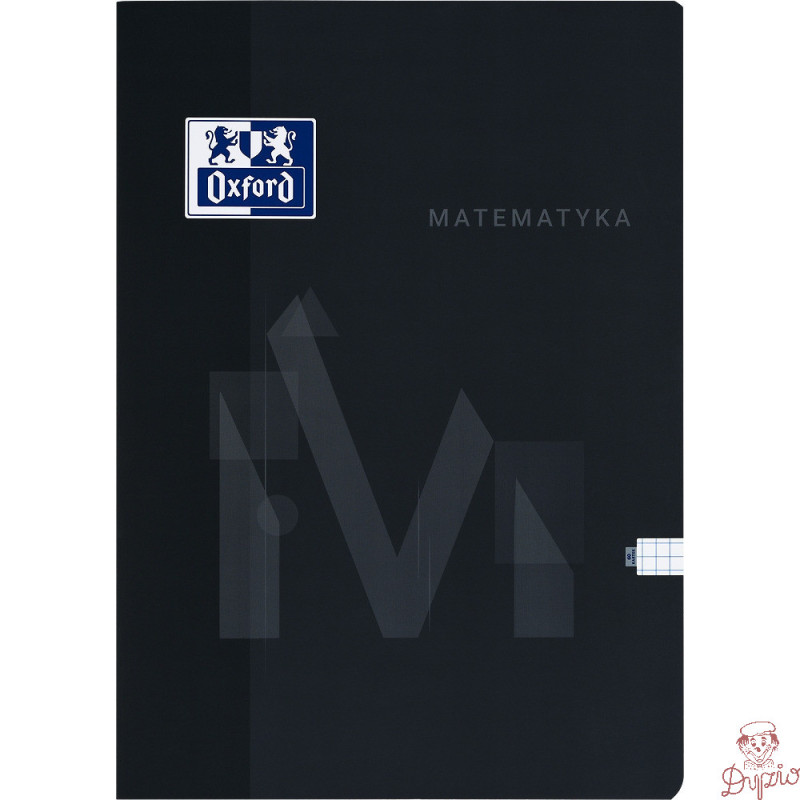 Zeszyt A4 60k kratka margines MATEMATYKA 400175616 OXFORD