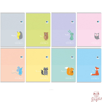 Zeszyt A5 32k  B&B Kids Pastel INTERDRUK