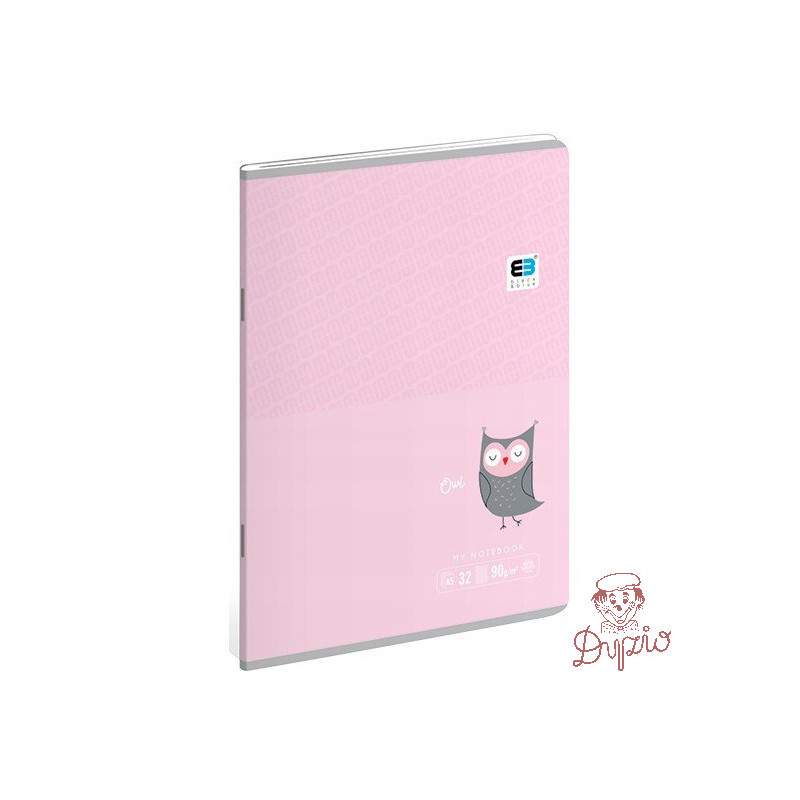 Zeszyt A5 32k linia B&B Kids Pastel INTERDRUK