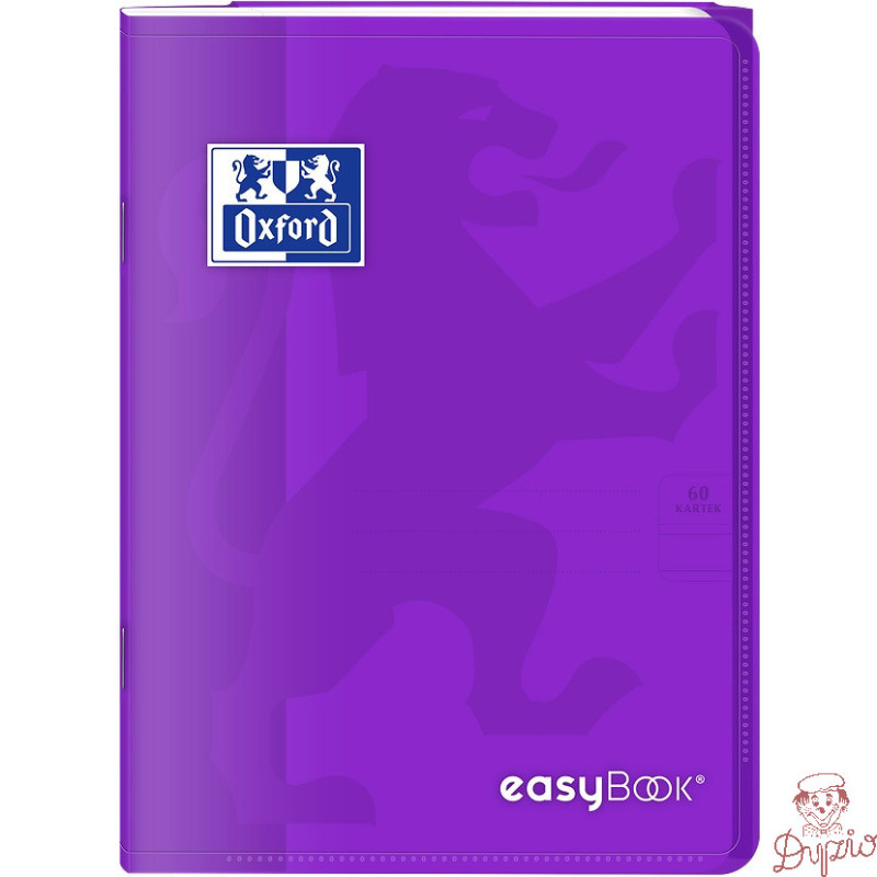 Zeszyt A5 60k linia 90g PP EASYBOOK 400146694 OXFORD