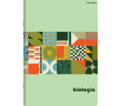 Zeszyt A5 60k kratka 70g ze ściągami BIOLOGIA 400169460 TOP 2000