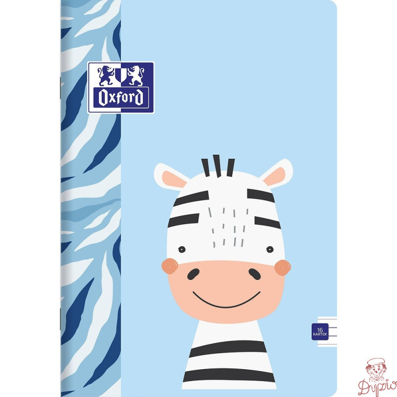 Zeszyt A5 16k 3linia 90g KIDS 400170238 OXFORD