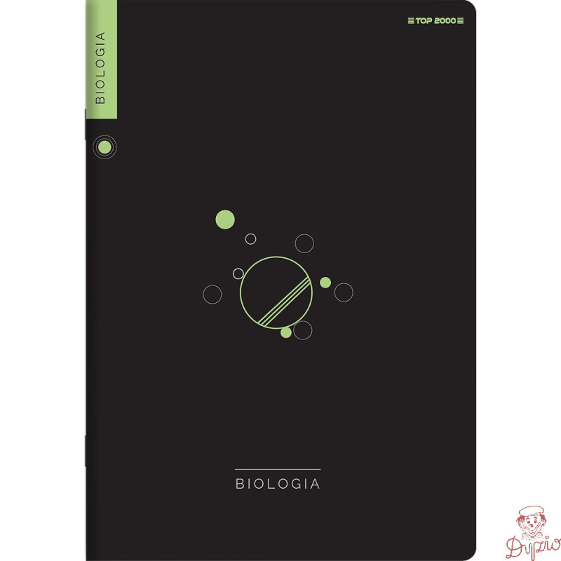 Zeszyt A5 60k kratka margines ściągi BIOLOGIA 400181529 TOP 2000