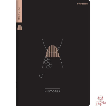 Zeszyt A5 60k kratka margines ściągi HISTORIA 400181526 TOP 2000
