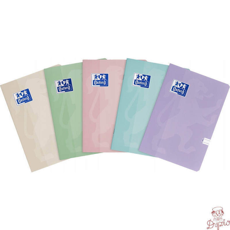 Zeszyt A5 60k linia margines TOUCH PASTEL 400175352 OXFORD