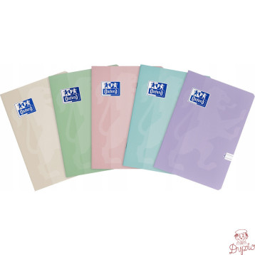 Zeszyt A5 60k linia margines TOUCH PASTEL 400175352 OXFORD