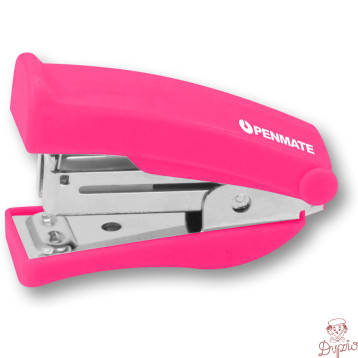 Zszywacz mini PS-200 różowy 20k, 24/6 TT8490 PENMATE