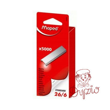 Zszywki 26/6 5000szt. 324606 MAPED