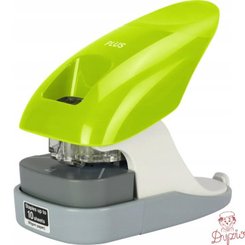 Zszywacz bezszywkowy SL-112A zielony 10k 31261 PLUS (zszywa bez zszywek)