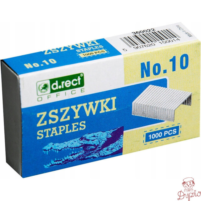 Zszywki D.RECT No10 (1000) 360022 LEVIATAN