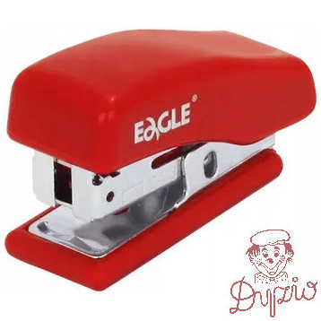 Zszywacz 868 24-26/6 czerwony 10k. EAGLE mini
