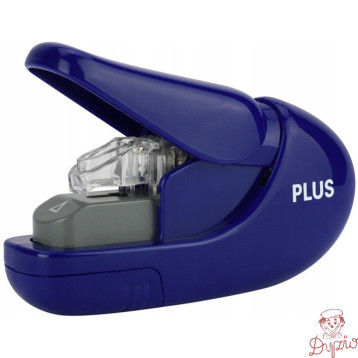 Zszywacz bezszywkowy SL-106AB niebieski 5k 31147 PLUS (zszywa bez zszywek)