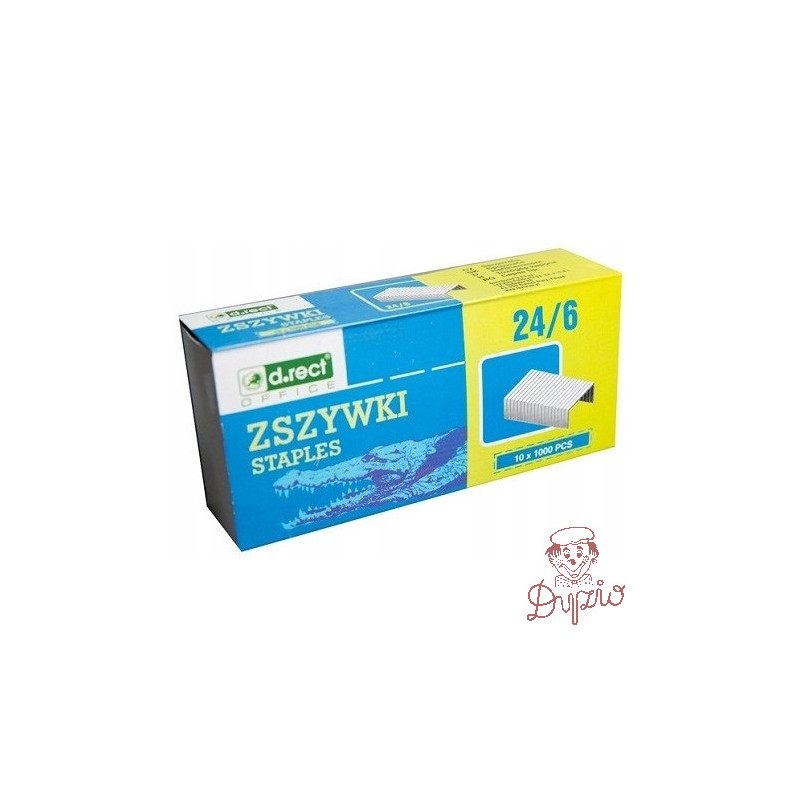 Zszywki D.RECT 24/6 (1000) 360021 LEVIATAN
