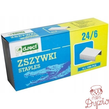 Zszywki D.RECT 24/6 (1000) 360021 LEVIATAN