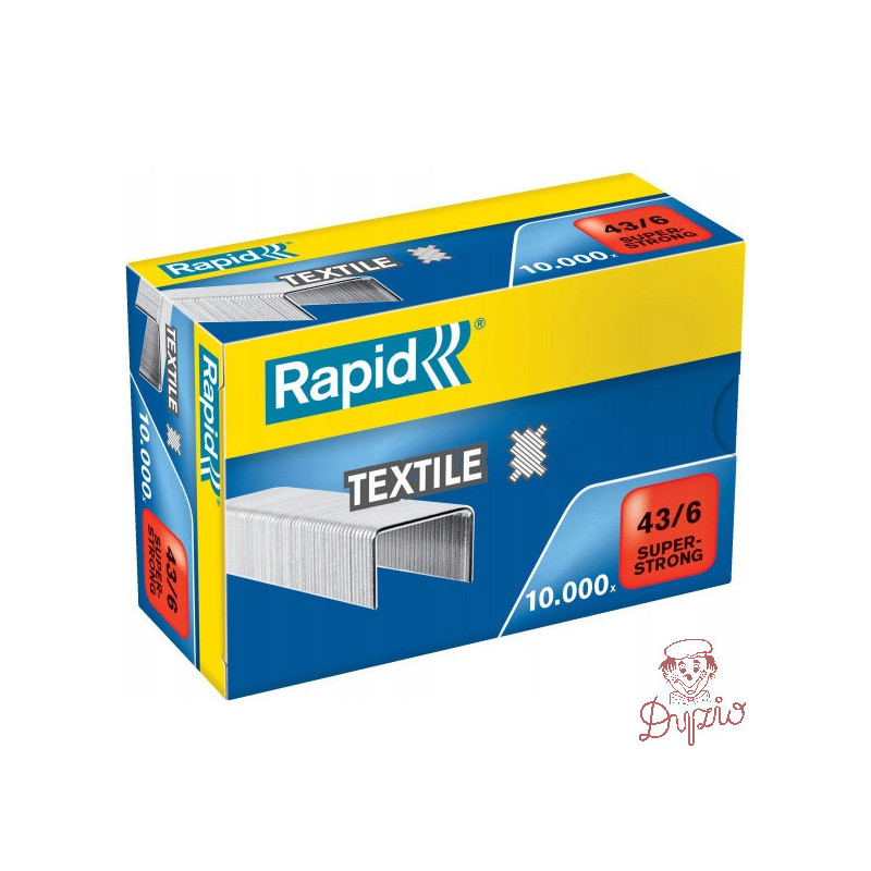 Zszywki 43/6 Super Strong (10000szt) 24872200 RAPID
