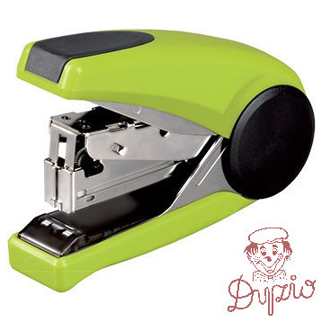Zszywacz ONE TOUCH zielono-czarny 24/6 26/6 TETIS GV085-ZV