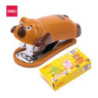 Zszywacz do 15 kartek zszywki 10 miś brązowy E0452 BROWN DELI