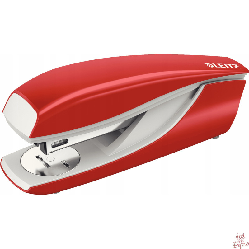 Zszywacz 5502 LEITZ czerwony 24-26/6 30k średni metalowy 55020025