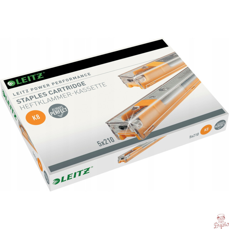 Zszywki K8 do zszywacza kasetowego 5551 i 5550 26/80 55920000 LEITZ