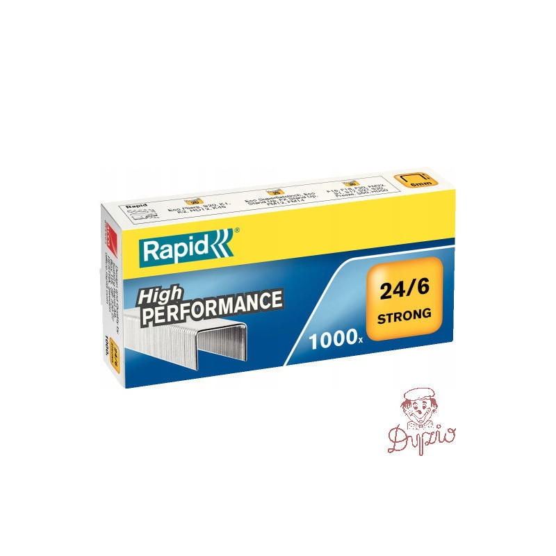 Zszywki 24/6 Strong (1000szt.) 24855800 RAPID