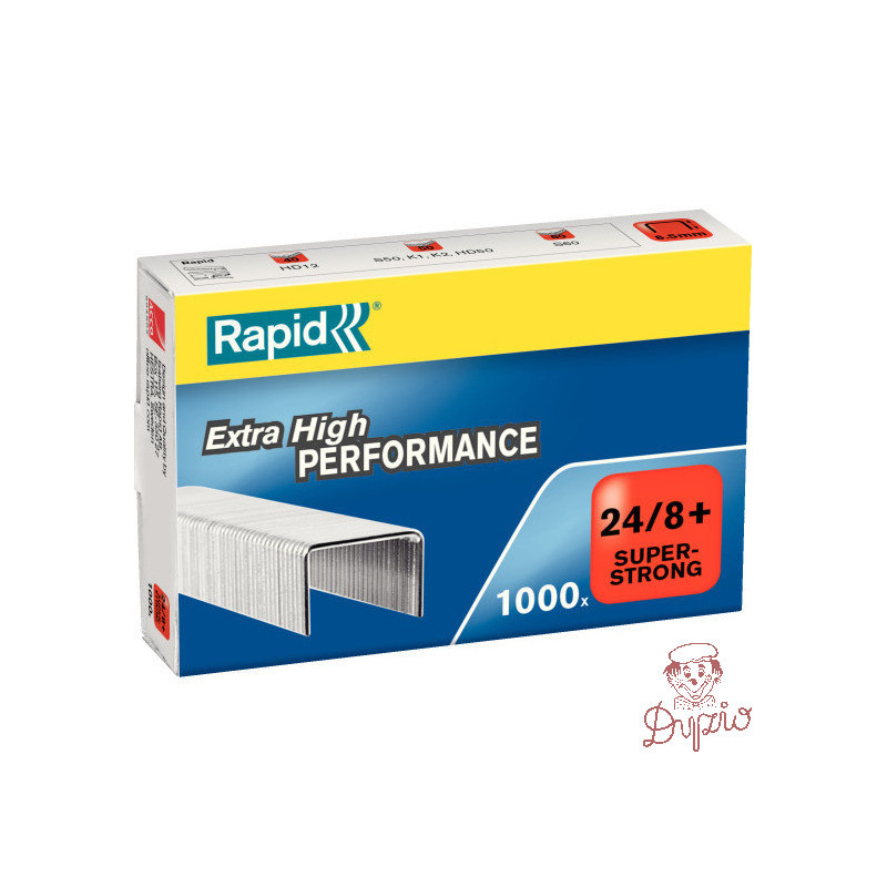 Zszywki 24/8+ Super Strong (1000szt.) 24858500 RAPID