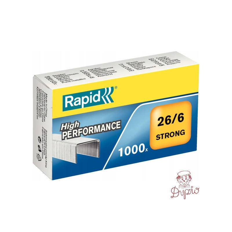 Zszywki 26/6 Strong (1000szt) 24861400 RAPID