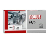 Zszywki NOVUS 24/6 DIN 1000szt. 040-0158