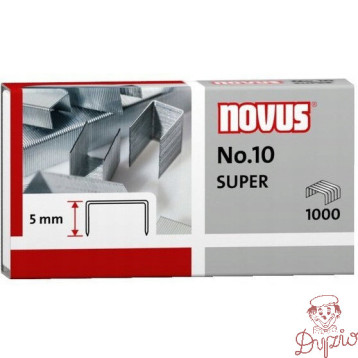 Zszywki No 10 NOVUS (1000szt) 040-0003