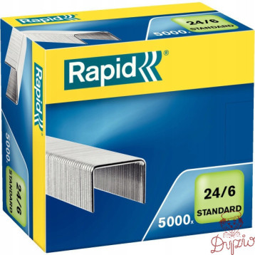 Zszywki 24/6 Standard (5000sz.) 24859800 RAPID