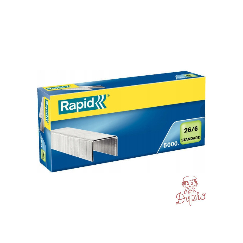 Zszywki 26/6 Standard (5000szt) 24861800 RAPID