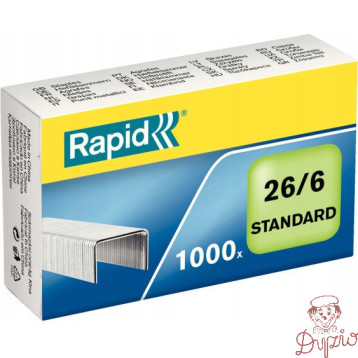 Zszywki 26/6 Standard (1000szt) 24861300 RAPID