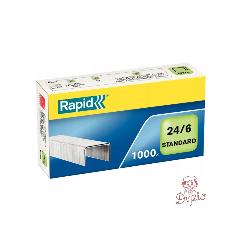 Zszywki 24/6 Standard (1000szt.) 24855600 RAPID