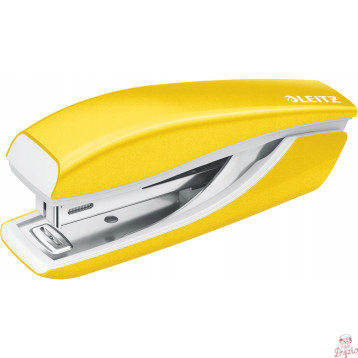 Zszywacz mini LEITZ NeXXt WOW 10 kartek żółty metaliczny 55281016