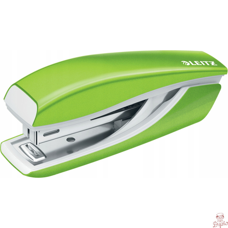 Zszywacz mini LEITZ NeXXt WOW 10 kartek zielony metaliczny 55281054