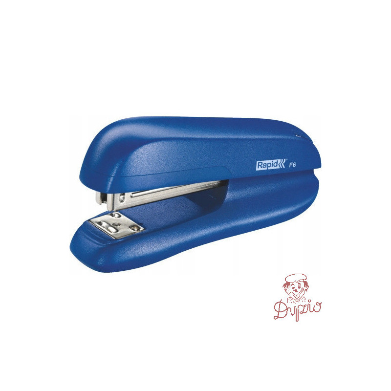 Zszywacz RAPID mały F6 24-26/6 20kartek niebieski 5000269