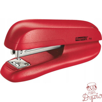 Zszywacz RAPID mały F6 24-26/6 25kartek czerwony 5000270