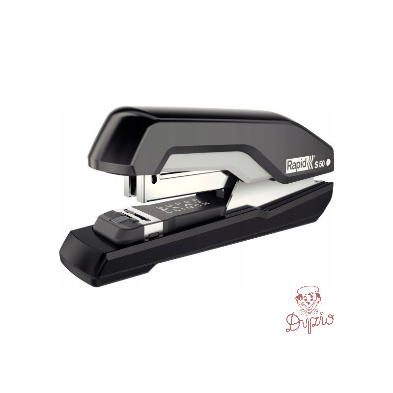 Zszywacz SUPREME S50 czarny 50kartek RAPID 5000543