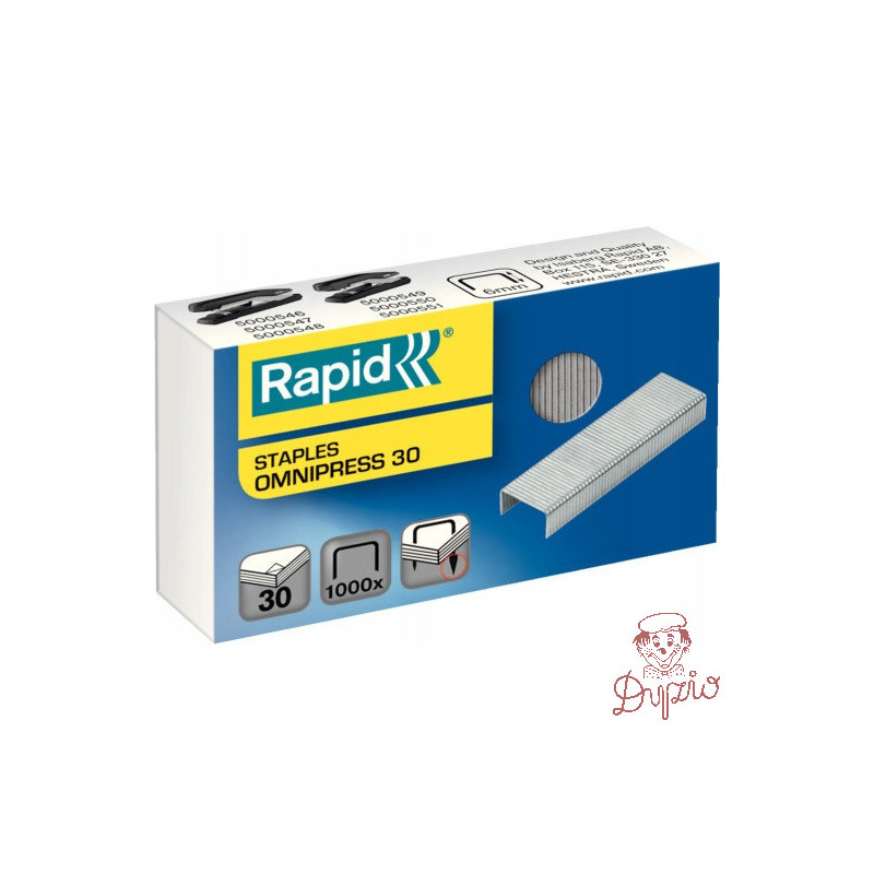 Zszywki RAPID OMNIPRESS 30k 1000 opak. 5000559