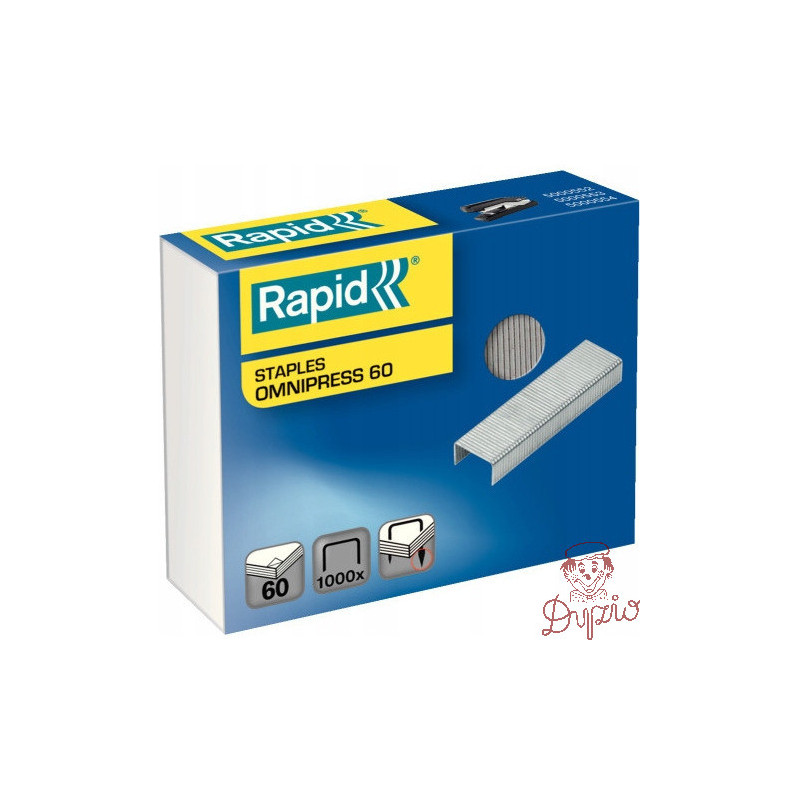 Zszywki RAPID OMNIPRESS 60k 1000 opak. 5000561