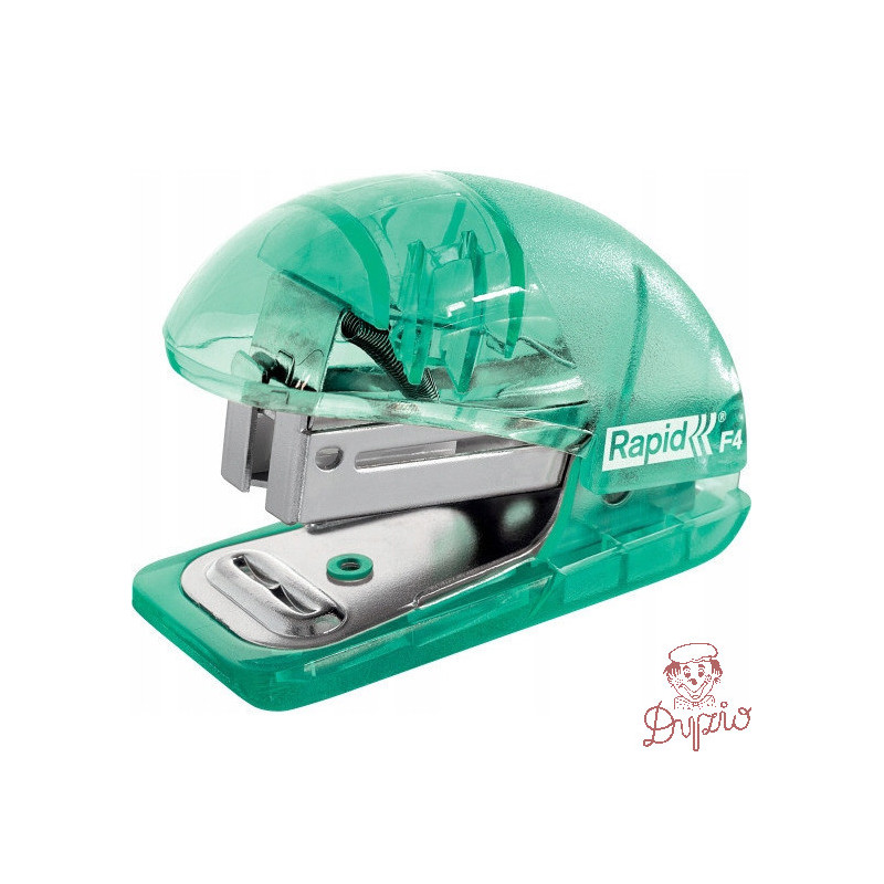 Zszywacz mini RAPID COLOURICE F4 zielony 5001326