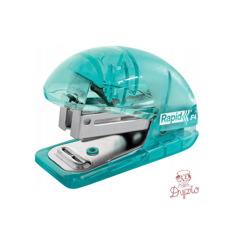 Zszywacz mini RAPID COLOURICE F4 niebieski 5001327