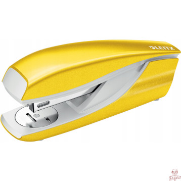 Zszywacz 55021 LEITZ WOW żółty 24-26/6 30k średni metalowy 55021016