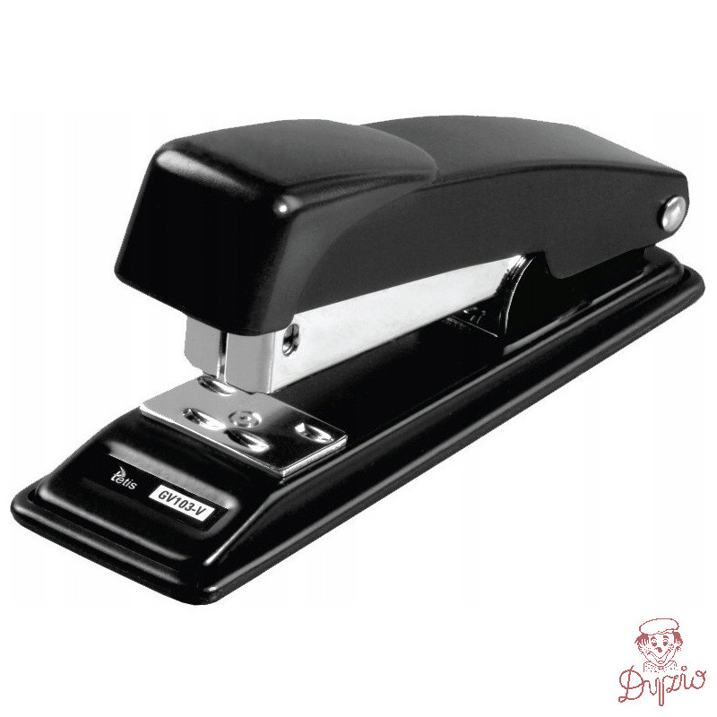 Zszywacz czarny 25k. 24/6-26/6 GV103-V TETIS